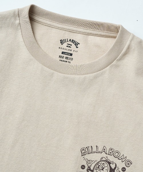 BILLABONG(ビラボン)の「BILLABONG メンズ TIME Tシャツ 【2025年夏モデル】/ビラボンバックプリント半袖Tシャツ(Tシャツ/カットソー・メンズ・ホワイト/ターコイズブルー/アイボリー・MEDIUM/LARGE/X-LARGE)」の11枚目の写真