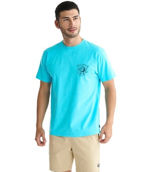 BILLABONG(ビラボン)の「BILLABONG メンズ TIME Tシャツ 【2025年夏モデル】/ビラボンバックプリント半袖Tシャツ(Tシャツ/カットソー・メンズ・ホワイト/ターコイズブルー/アイボリー・MEDIUM/LARGE/X-LARGE)」の12枚目の写真