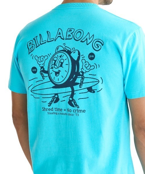 BILLABONG(ビラボン)の「BILLABONG メンズ TIME Tシャツ 【2025年夏モデル】/ビラボンバックプリント半袖Tシャツ(Tシャツ/カットソー・メンズ・ホワイト/ターコイズブルー/アイボリー・MEDIUM/LARGE/X-LARGE)」の13枚目の写真