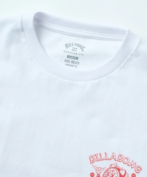 BILLABONG(ビラボン)の「BILLABONG メンズ TIME Tシャツ 【2025年夏モデル】/ビラボンバックプリント半袖Tシャツ(Tシャツ/カットソー・メンズ・ホワイト/ターコイズブルー/アイボリー・MEDIUM/LARGE/X-LARGE)」の8枚目の写真