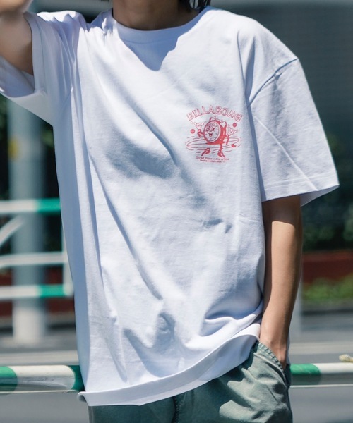 BILLABONG(ビラボン)の「BILLABONG メンズ TIME Tシャツ 【2025年夏モデル】/ビラボンバックプリント半袖Tシャツ(Tシャツ/カットソー・メンズ・ホワイト/ターコイズブルー/アイボリー・MEDIUM/LARGE/X-LARGE)」の18枚目の写真