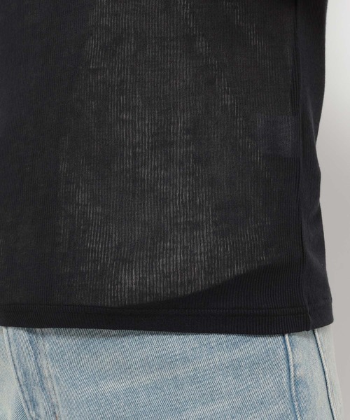 LOWRYS FARM（ローリーズファーム）の「タンクレイヤードＳＥＴＴシャツ　323074（Tシャツ/カットソー・レディース・ブラウン/イエロー/ブラック・FREE）」の6枚目の写真