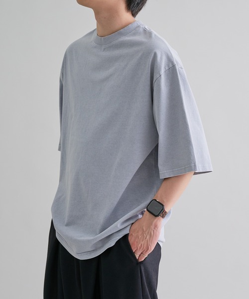 epnok(エプノック)の「スノーウォッシュルーズ半袖Tee(Tシャツ/カットソー・メンズ・ブラック/サックスブルー・SMALL/MEDIUM/LARGE)」の17枚目の写真