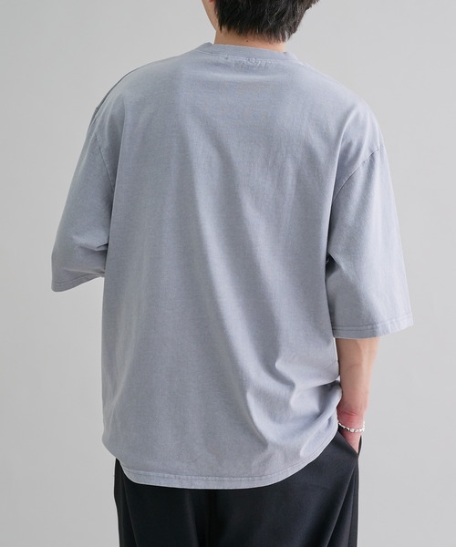 epnok(エプノック)の「スノーウォッシュルーズ半袖Tee(Tシャツ/カットソー・メンズ・ブラック/サックスブルー・SMALL/MEDIUM/LARGE)」の18枚目の写真
