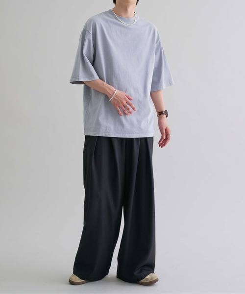 epnok(エプノック)の「スノーウォッシュルーズ半袖Tee(Tシャツ/カットソー・メンズ・ブラック/サックスブルー・SMALL/MEDIUM/LARGE)」の21枚目の写真