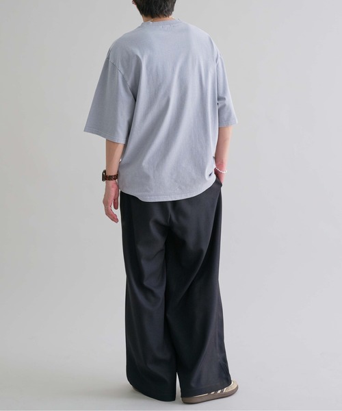 epnok(エプノック)の「スノーウォッシュルーズ半袖Tee(Tシャツ/カットソー・メンズ・ブラック/サックスブルー・SMALL/MEDIUM/LARGE)」の22枚目の写真