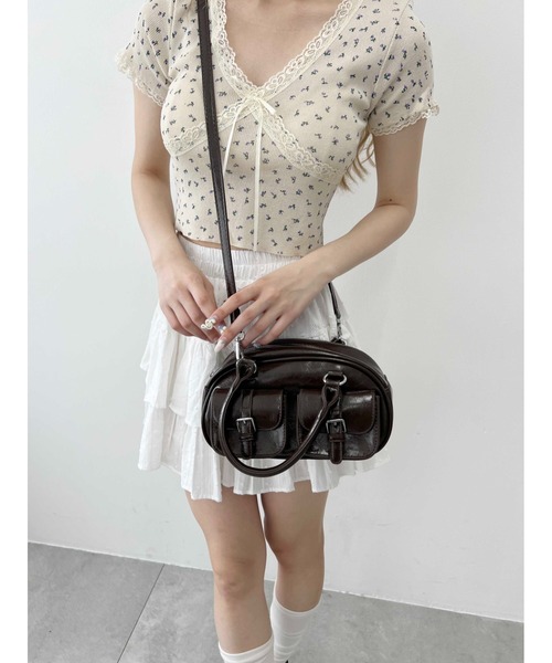 PHILLY（フィリー）の「【PHILLY】ベルトポケット2WAYショルダー（ショルダーバッグ・レディース・ブラック/ブラウン・FREE）」の11枚目の写真