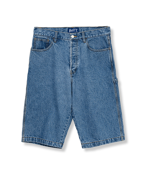 BOTT(ボット)の「BoTT / ボット Sparkle Denim Painter Short(その他パンツ・メンズ・ブラック系その他/ライトブルー・MEDIUM/LARGE)」の1枚目の写真