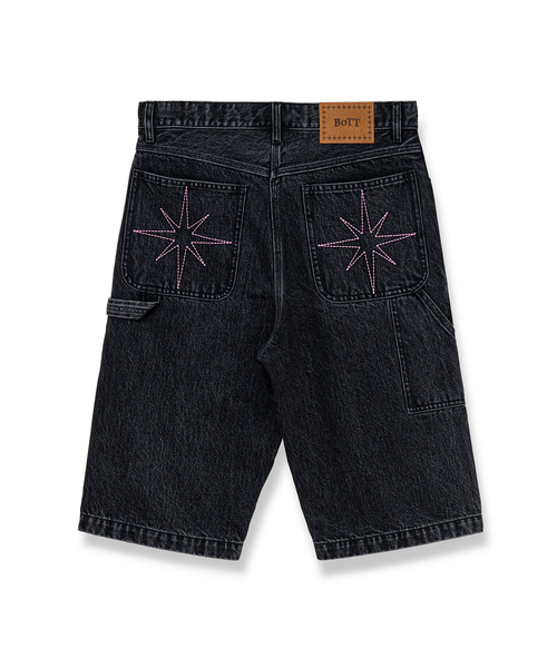 BOTT(ボット)の「BoTT / ボット Sparkle Denim Painter Short(その他パンツ・メンズ・ブラック系その他/ライトブルー・MEDIUM/LARGE)」の3枚目の写真