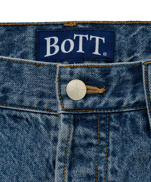 BOTT(ボット)の「BoTT / ボット Sparkle Denim Painter Short(その他パンツ・メンズ・ブラック系その他/ライトブルー・MEDIUM/LARGE)」の7枚目の写真