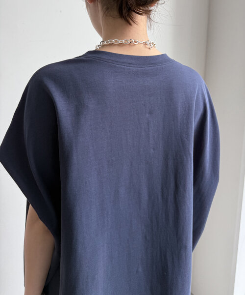 DOUDOU オーバーサイズTシャツ WEB限定】パールロゴボックスTEE（Tシャツ/カットソー）｜DouDou