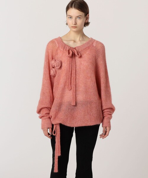 セール】Molly Goddard AGGIE JUMPER フラワーモチーフニット（ニット