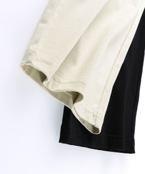 BRANSHES(ブランシェス)の「【WEB限定】ノースリーブフリルセットアップ(セットアップ・キッズ・グレイッシュベージュ/ブラック・150/130/140/120/110/100)」の9枚目の写真