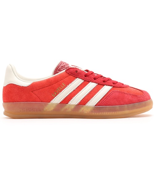 adidas(アディダス)の「adidas GAZELLE INDOOR W / アディダス ガゼル インドア W(スニーカー・レディース・レッド・23.0cm/24.0cm/22.5cm/23.5cm/24.5cm/25.0cm)」の4枚目の写真