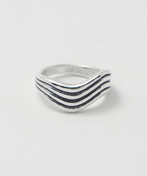 スティーブンアラン　リング Steven Alan（スティーブンアラン）の「＜大澤鼈甲＞ 6MM BLK