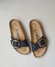 BIRKENSTOCK / ビルケンシュトック MADRID BIG BUCKLE RAFFIA サンダル