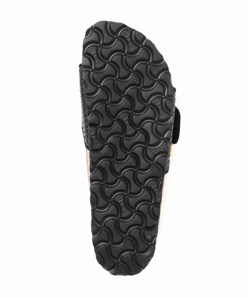 plage(プラージュ)の「BIRKENSTOCK / ビルケンシュトック MADRID BIG BUCKLE RAFFIA サンダル(サンダル・レディース・ブラック・35/36/37/38)」の9枚目の写真