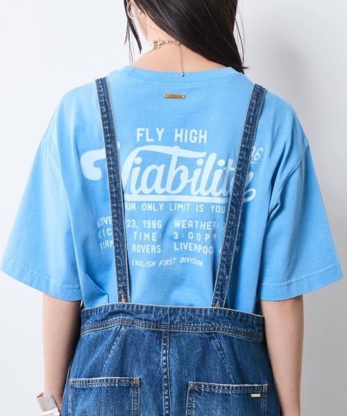 CHIC STYLE(シックスタイル)の「綿100%デニムオーバーオール<大きいサイズ有>シックスタイル(サロペット/オーバーオール・レディース・ブルー系/ブラック系・M/L/LL/3L/4L/5L)」の3枚目の写真