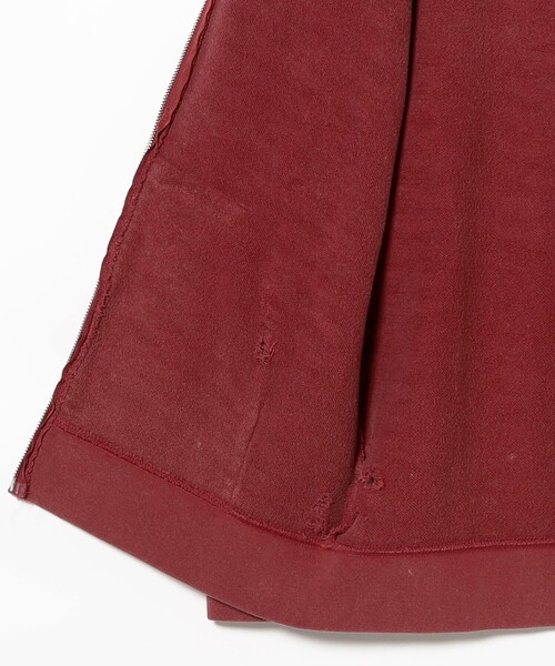 International Gallery BEAMS（インターナショナルギャラリービームス）の「クラッシュ ジップアップ フーディ（スウェット・メンズ・レッド系その他7・SMALL）」の6枚目の写真