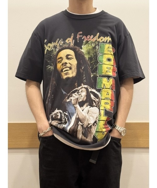 ○ボブ・マーリー リラックス グラフィックTシャツ/BOB MARLEY