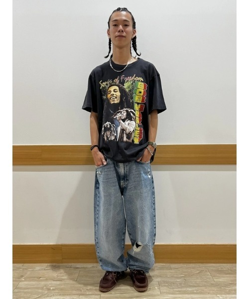 ○ボブ・マーリー リラックス グラフィックTシャツ/BOB MARLEY