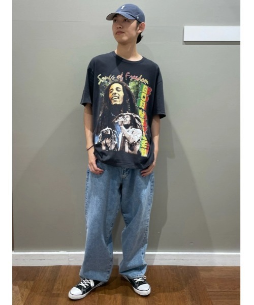 ○ボブ・マーリー リラックス グラフィックTシャツ/BOB MARLEY