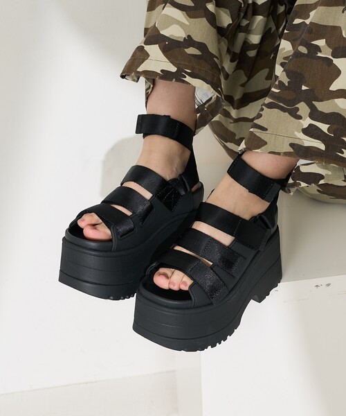 UGG ゴールデンライズ 厚底 サンダル 23㎝ ブラック 即購入⭕️ 楽天市場】アグ サンダル レディース ゴールデンライズ UGG