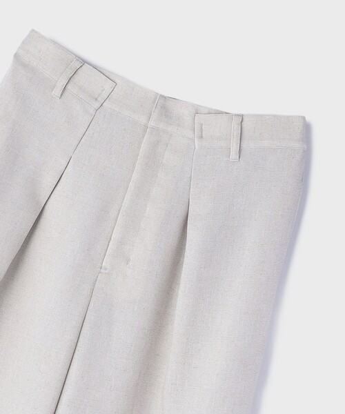 GRACE CONTINENTAL（グレースコンチネンタル）の「カラミタックワイドパンツ（その他パンツ・レディース・カーキ/ベージュ・38/36）」の10枚目の写真