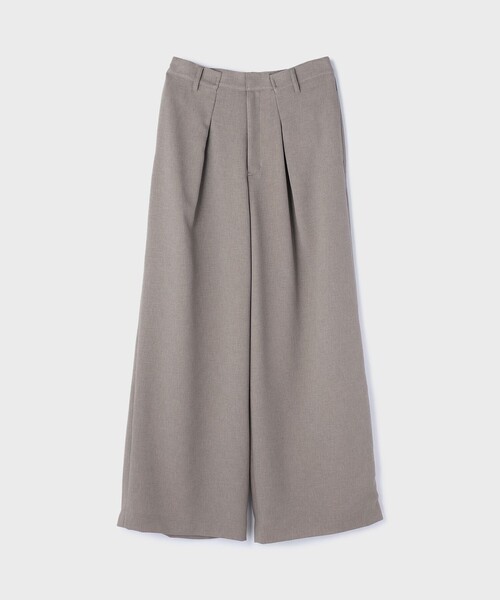 GRACE CONTINENTAL（グレースコンチネンタル）の「カラミタックワイドパンツ（その他パンツ・レディース・カーキ/ベージュ・38/36）」の20枚目の写真
