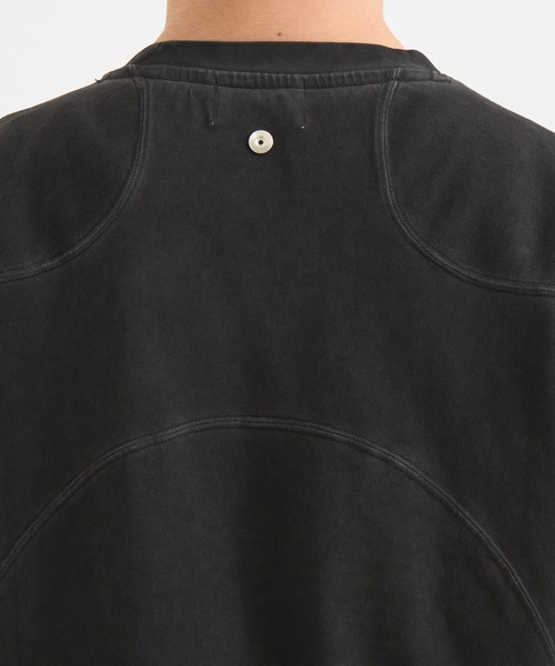CONZ(コンズ)の「パネルハーフスリーブTEE(Tシャツ/カットソー・メンズ・ブラック/グレー/ダークグレー/ライトブルーグレー/ホワイト系その他・1/2/3)」の13枚目の写真