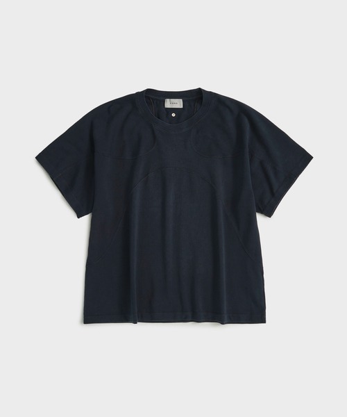 CONZ(コンズ)の「パネルハーフスリーブTEE(Tシャツ/カットソー・メンズ・ブラック/グレー/ダークグレー/ライトブルーグレー/ホワイト系その他・1/2/3)」の22枚目の写真
