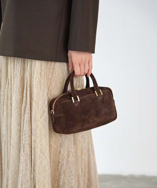 IENA（イエナ）の「Manuel MILANO/マニュエルミラノ BOSTON MINI ミニボストンバッグ（ボストンバッグ・レディース・ブラウン/キャメル・FREE）」の18枚目の写真