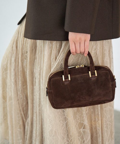 IENA（イエナ）の「Manuel MILANO/マニュエルミラノ BOSTON MINI ミニボストンバッグ（ボストンバッグ・レディース・ブラウン/キャメル・FREE）」の19枚目の写真