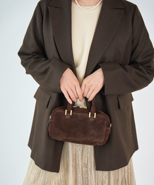 IENA★マニュエルミラノBOSTON MINI ミニボストンバッグ IENA｜《WEB限定/追加予約》Manuel MILANO/マニュエルミラノ BOSTON