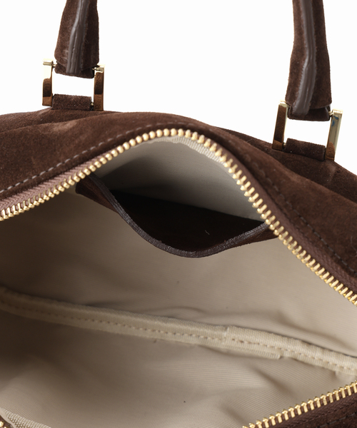 IENA（イエナ）の「Manuel MILANO/マニュエルミラノ BOSTON MINI ミニボストンバッグ（ボストンバッグ・レディース・ブラウン/キャメル・FREE）」の9枚目の写真