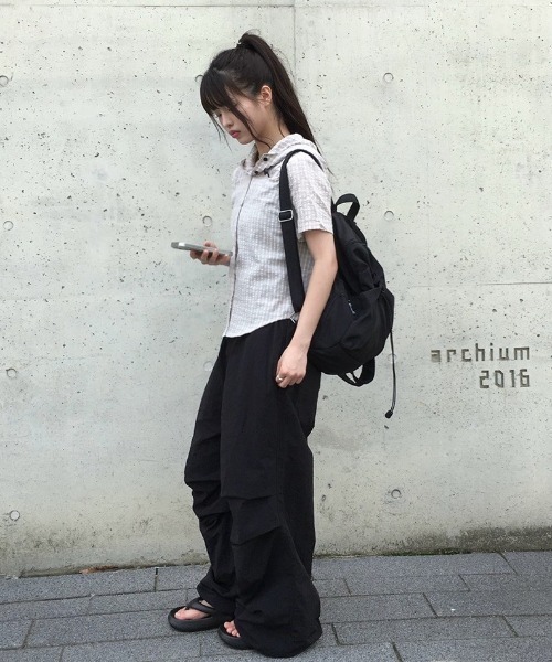 [THEAIRTOWN] TWIST BOOTSCUT パンツ★韓国ファッション★ 韓国ファッション M THEAIRTOWN(ジエアタウン) パンツ