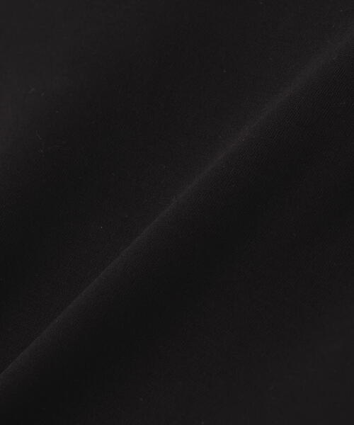 NATURAL BEAUTY BASIC（ナチュラルビューティーベーシック）の「◇シフォンドッキングペプラムカットソー（Tシャツ/カットソー・レディース・グレー系その他/ブラック/オフホワイト・FREE）」の12枚目の写真