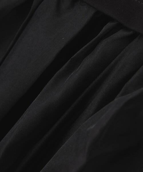 NATURAL BEAUTY BASIC（ナチュラルビューティーベーシック）の「◇シフォンドッキングペプラムカットソー（Tシャツ/カットソー・レディース・グレー系その他/ブラック/オフホワイト・FREE）」の13枚目の写真