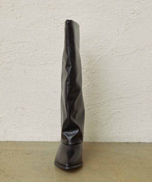 Omekashi(オメカシ)の「カバーロングブーツ(ブーツ・レディース・ブラック・LARGE/MEDIUM/SMALL)」の7枚目の写真