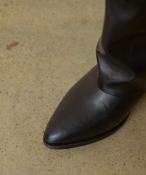 Omekashi(オメカシ)の「カバーロングブーツ(ブーツ・レディース・ブラック・LARGE/MEDIUM/SMALL)」の12枚目の写真