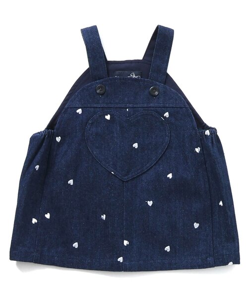 apres les cours（アプレレクール）の「刺繍ベビージャンスカ（その他ベビーウェア・キッズ・アイボリー/インディゴブルー・70/80）」の16枚目の写真