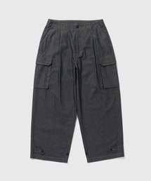 【ZOZO限定】ワイドカーゴデニムパンツ / セットアップ対応 ユニセックス ≪Made by ZOZO≫