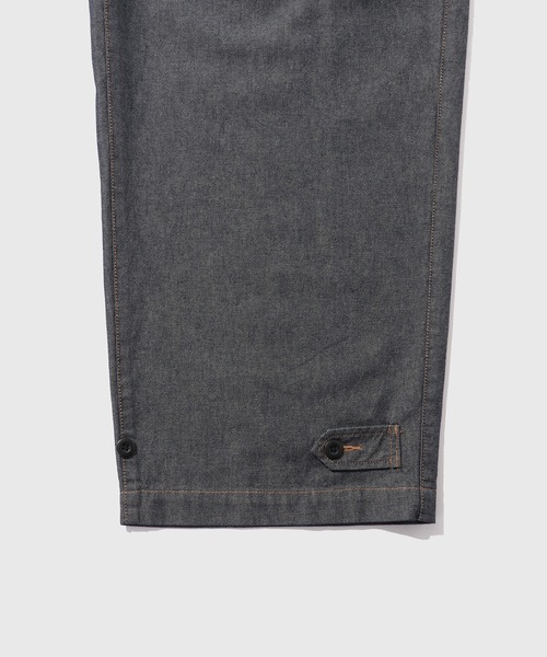 ADAM ET ROPE'(アダムエロペ)の「【ZOZO限定】ワイドカーゴデニムパンツ / セットアップ対応 ユニセックス ≪Made by ZOZO≫(デニムパンツ・メンズ・ブラック/ベージュ系その他/ダークブラウン/ネイビー・S/M/L)」の9枚目の写真