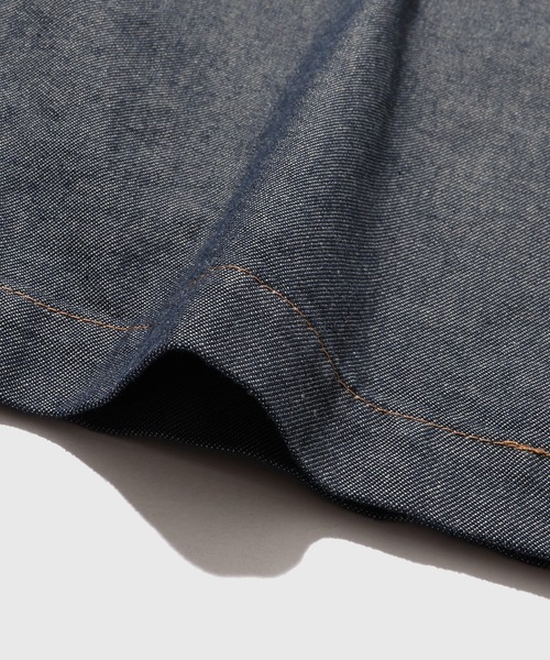 ADAM ET ROPE'(アダムエロペ)の「【ZOZO限定】ワイドカーゴデニムパンツ / セットアップ対応 ユニセックス ≪Made by ZOZO≫(デニムパンツ・メンズ・ブラック/ベージュ系その他/ダークブラウン/ネイビー・S/M/L)」の13枚目の写真