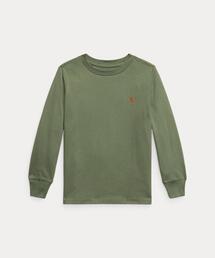 韓国人気 [POLO] 7分丈 グラフィック Tシャツ (グリーン) 5.6オンス ヘビーウェイトTシャツ | メンズ | 1枚 | 00085-CVT