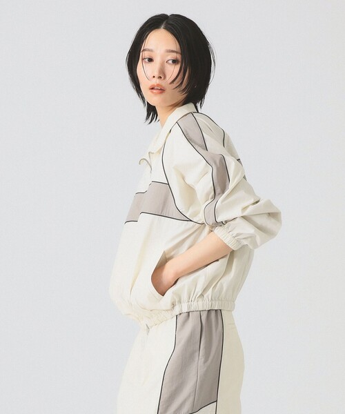 レース キリカエ トラック ジャケット（ブルゾン）｜Ray BEAMS