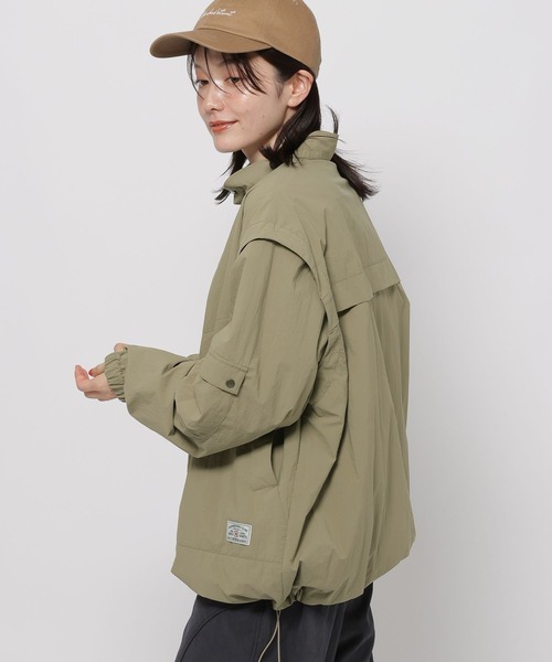 セール】2WAYスタンドカラーブルゾン（ブルゾン）｜niko and