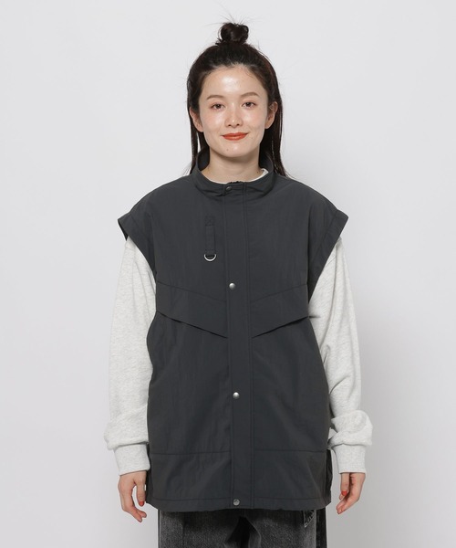 セール】2WAYスタンドカラーブルゾン（ブルゾン）｜niko and