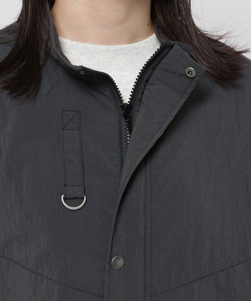 niko and...(ニコアンド)の「2WAYスタンドカラーブルゾン(ブルゾン・レディース・チャコール/ベージュ/ブラウン系その他・FREE)」の21枚目の写真