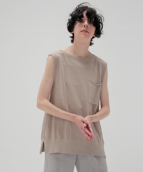 ニット セーター stone wash knit tank(ストーンウォッシュニットタンク) レディース stone wash knit tank(ストーンウォッシュニットタンク)（ニット
